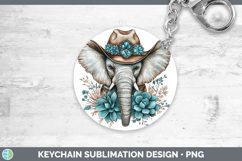 GorgeousSafari Country Western Keychain design.