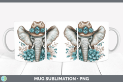 GorgeousSafari Country Western Mug Wrap design.
