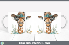GorgeousSafari Country Western Mug Wrap design.