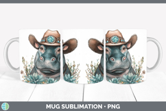 GorgeousSafari Country Western Mug Wrap design.