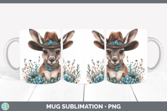 GorgeousSafari Country Western Mug Wrap design.
