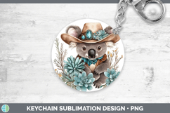 GorgeousSafari Country Western Keychain design.