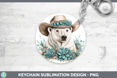 GorgeousSafari Country Western Keychain design.