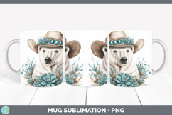 GorgeousSafari Country Western Mug Wrap design.