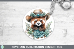 GorgeousSafari Country Western Keychain design.