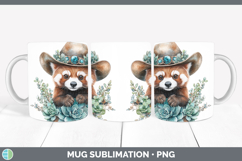 GorgeousSafari Country Western Mug Wrap design.