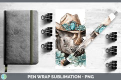 GorgeousSafari Country Western Pen Wrap design.