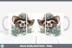 GorgeousSafari Country Western Mug Wrap design.