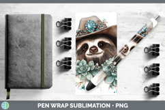 GorgeousSafari Country Western Pen Wrap design.