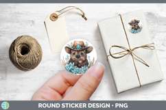 GorgeousSafari Country Western Stickers design.