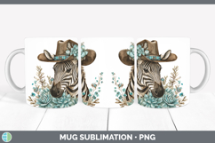 GorgeousSafari Country Western Mug Wrap design.