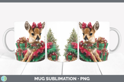 GorgeousSafari Cute Christmas Mug Wrap design.