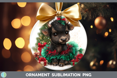 GorgeousSafari Cute Christmas Ornament design.