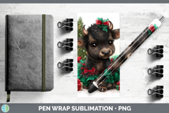 GorgeousSafari Cute Christmas Pen Wrap design.