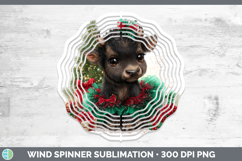 GorgeousSafari Cute Christmas Wind Spinner design.