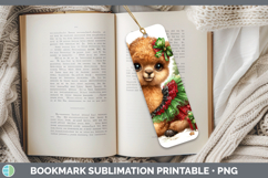 GorgeousSafari Cute Christmas Bookmark design.