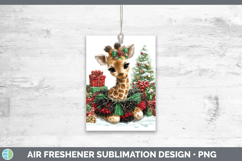 GorgeousSafari Cute Christmas Air Freshener design.