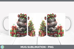 GorgeousSafari Cute Christmas Mug Wrap design.