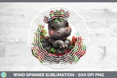GorgeousSafari Cute Christmas Wind Spinner design.