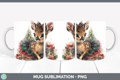 GorgeousSafari Cute Christmas Mug Wrap design.