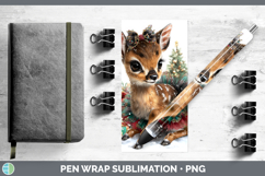 GorgeousSafari Cute Christmas Pen Wrap design.