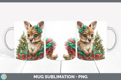 GorgeousSafari Cute Christmas Mug Wrap design.
