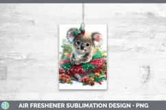 GorgeousSafari Cute Christmas Air Freshener design.
