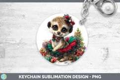 GorgeousSafari Cute Christmas Keychain design.