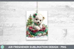 GorgeousSafari Cute Christmas Air Freshener design.
