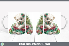 GorgeousSafari Cute Christmas Mug Wrap design.