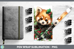 GorgeousSafari Cute Christmas Pen Wrap design.