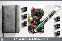 GorgeousSafari Cute Christmas Pen Wrap design.