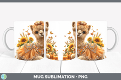 GorgeousSafari Cute Thanksgiving Mug Wrap design.