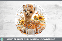 GorgeousSafari Cute Thanksgiving Wind Spinner design.
