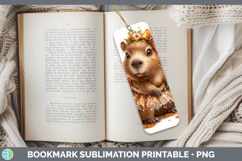 GorgeousSafari Cute Thanksgiving Bookmark design.