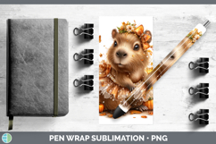 GorgeousSafari Cute Thanksgiving Pen Wrap design.