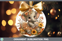 GorgeousSafari Cute Thanksgiving Ornament design.