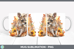 GorgeousSafari Cute Thanksgiving Mug Wrap design.
