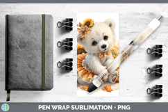 GorgeousSafari Cute Thanksgiving Pen Wrap design.