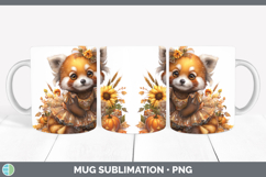 GorgeousSafari Cute Thanksgiving Mug Wrap design.