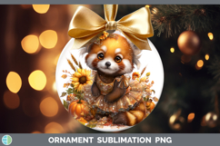 GorgeousSafari Cute Thanksgiving Ornament design.