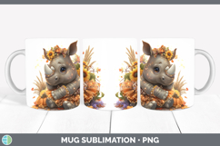 GorgeousSafari Cute Thanksgiving Mug Wrap design.