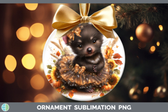 GorgeousSafari Cute Thanksgiving Ornament design.