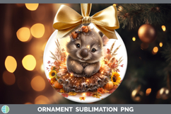 GorgeousSafari Cute Thanksgiving Ornament design.