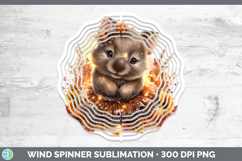 GorgeousSafari Cute Thanksgiving Wind Spinner design.