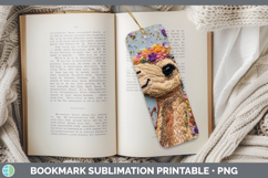 GorgeousSafari Embroider Bookmark design.