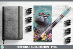 GorgeousSafari Embroider Pen Wrap design.