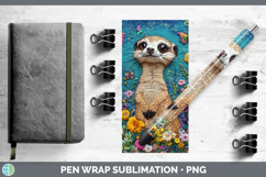 GorgeousSafari Embroider Pen Wrap design.