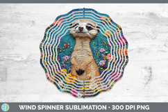 GorgeousSafari Embroider Wind Spinner design.