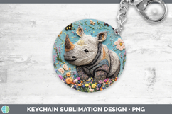 GorgeousSafari Embroider Keychain design.